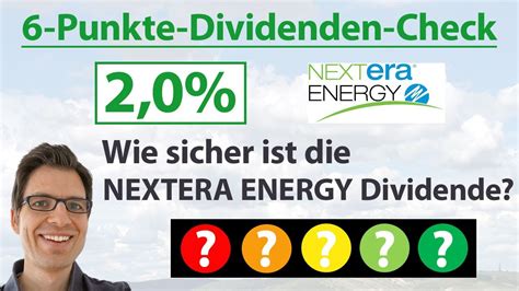 nextera energy aktie dividende